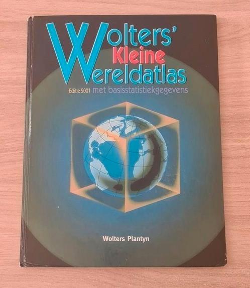 Wolters' Kleine Wereldatlas, 2001, met steekkaart klimaten, Boeken, Atlassen en Landkaarten, Gelezen, Overige atlassen, Wereld