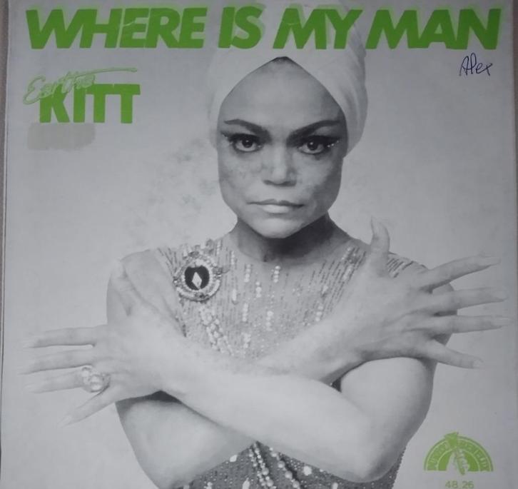 Eartha Kitt - Where is my man, Cd's en Dvd's, Vinyl Singles, Zo goed als nieuw, Single, Pop, 7 inch, Ophalen of Verzenden