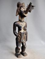 Prachtig harp beeld vd PUNU uit Gabon, 2e helft 20e eeuw, Ophalen of Verzenden