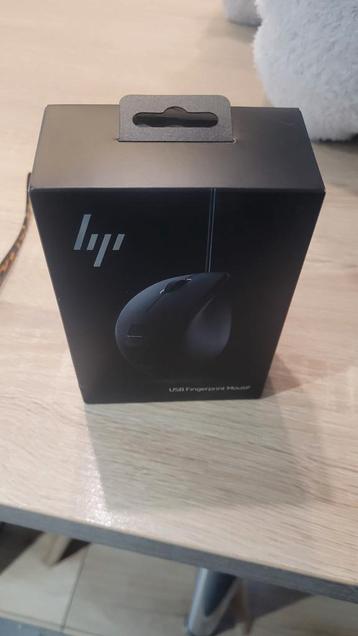 HP Souris HP USB avec lecture des empreintes digitales, Informatique & Logiciels, Enlèvement ou Envoi, Comme neuf, Souris, HP