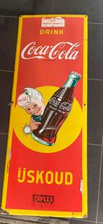 Planche émaillée Coca-Cola. C'est très vieux., Antiquités & Art, Enlèvement