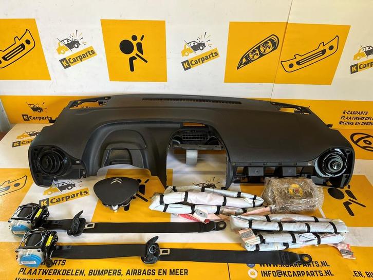 Airbag set citroen c1 2014-2022 Compleet Dashboard set, Auto-onderdelen, Overige Auto-onderdelen, Citroën, Gebruikt