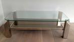Prachtige vintage salontafel Belgo Chrom 1970s, Ophalen of Verzenden, Zo goed als nieuw