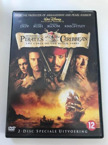 DVD The Pirates of the Caribbean: Curse of the black Pearl beschikbaar voor biedingen