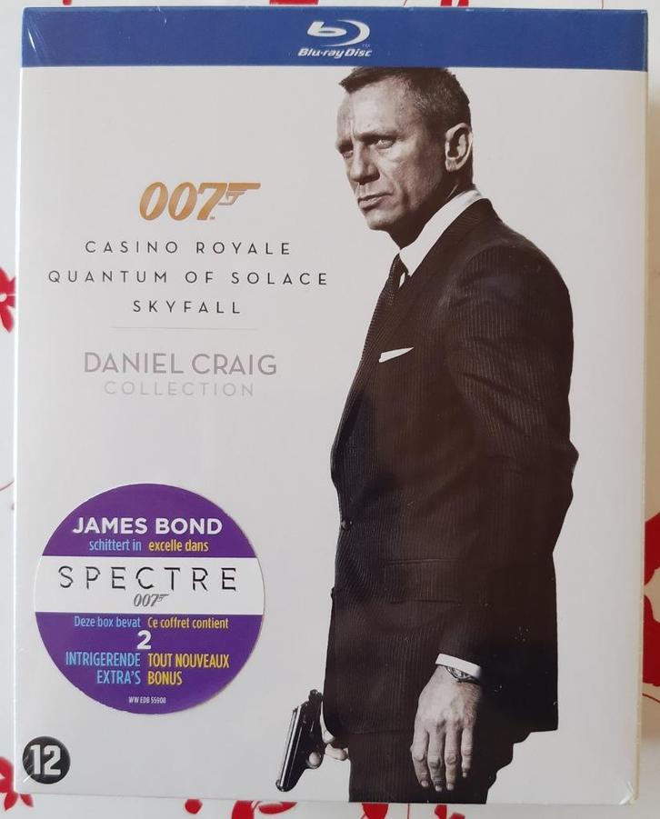 James Bond 3dvd box, Cd's en Dvd's, Blu-ray, Nieuw in verpakking, Actie, Ophalen of Verzenden