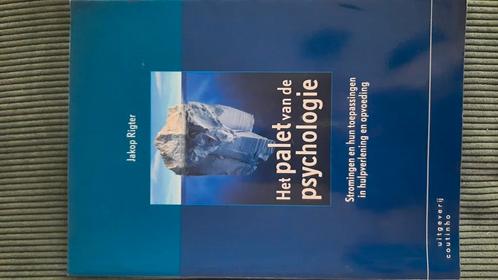 Jakop Rigter - Het palet van de psychologie, Boeken, Psychologie, Zo goed als nieuw, Cognitieve psychologie, Ophalen of Verzenden