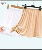 2 x Onder rok, Vêtements | Femmes, Sous-vêtements & Lingerie, Enlèvement ou Envoi, Blanc