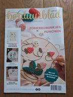 Borduurblad editie 122 NIEUW, Ophalen of Verzenden, Nieuw, Handborduren, Overige typen