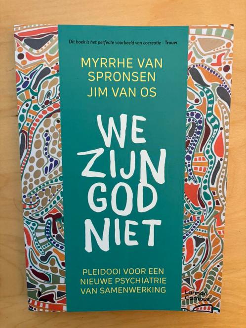 Myrrhe van Spronsen - We zijn God niet, Boeken, Psychologie, Zo goed als nieuw, Ophalen of Verzenden