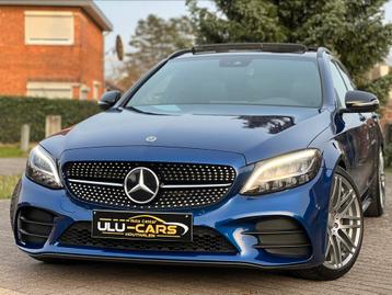 MERCEDES C 220 AMG PACK / 2020 / NIGHT PACK / 45 DKM / PANO