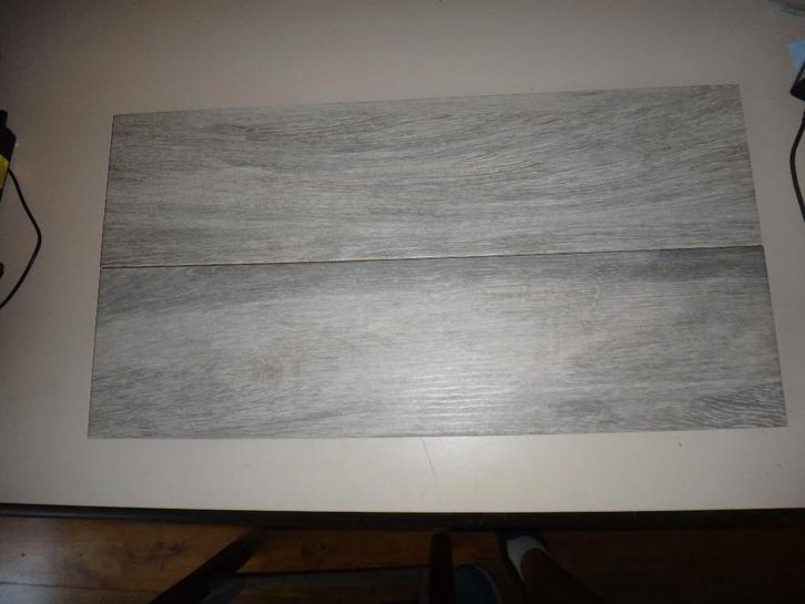 T.K. wand-vloertegels houtlook 14,5 m2, Doe-het-zelf en Bouw, Tegels, Nieuw, Vloertegels, Keramiek, 60 cm of meer, Minder dan 20 cm