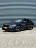 BMW M550i Full Option 2017 Carbon Zwart, Auto's, BMW, Automaat, 207 g/km, Zwart, Leder