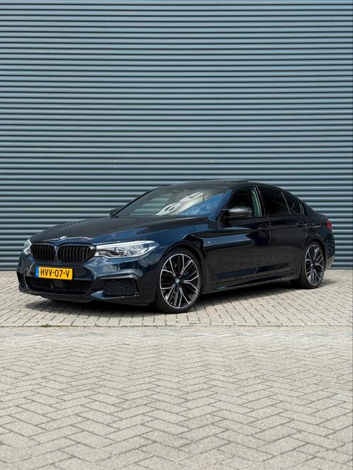 BMW M550i Full Option 2017 Carbon Zwart, Auto's, BMW, Particulier, 5 Reeks, Airconditioning, Benzine, Berline, 5 deurs, Automaat