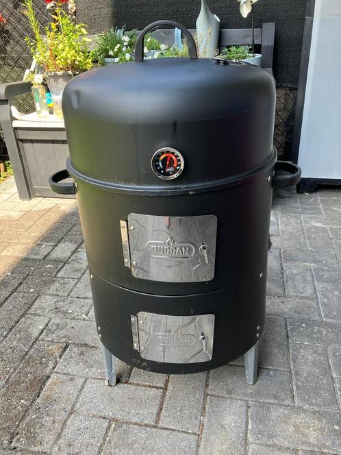 Buccan houtskool BBQ, Tuin en Terras, Houtskoolbarbecues, Gebruikt, Met accessoires, Ophalen