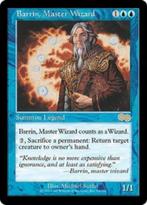 Barrin, Master Wizard - USG - MTG - GD, Hobby en Vrije tijd, Ophalen of Verzenden