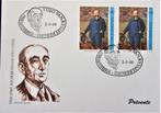 FDC - SCHRIJVERS- DICHTERS- THEO VAN RYSSELBERGHE, Ophalen of Verzenden, Gestempeld, Overige thema's
