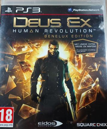 PS3 Deus Ex Human Revolution édition Benelux, Enlèvement ou Envoi, Comme neuf