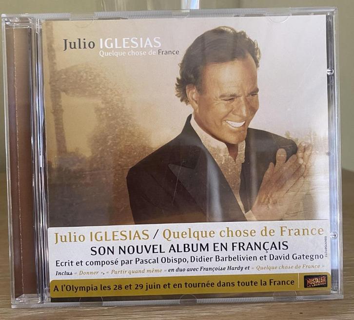 2 CDs Albums Julio Iglesias en français  6 euros le CD, Cd's en Dvd's, Vinyl | Pop, Zo goed als nieuw, Ophalen
