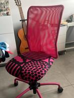 Bureaustoel, Ophalen, Zo goed als nieuw, Roze, Bureaustoel