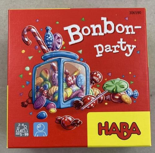 Haba Bonbonparty Bonbon Party compleet spel gezelschapsspel, Hobby en Vrije tijd, Gezelschapsspellen | Bordspellen, Gebruikt, Verzenden
