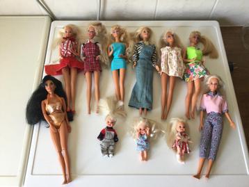 11 Barbies van Mattel beschikbaar voor biedingen