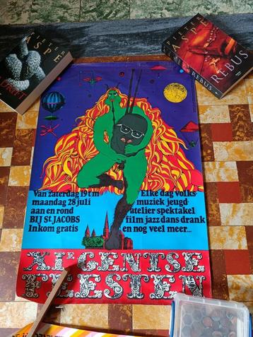 affiche Gentse feesten  beschikbaar voor biedingen