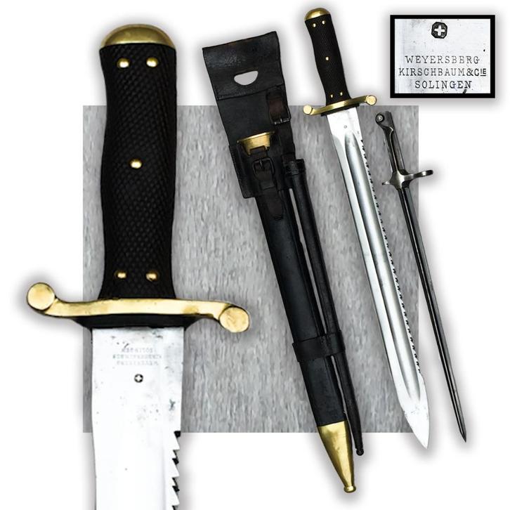 Zeldzame SABRE GHOTARD Zwitserland M 1878 Wielrenner WEYERSB, Verzamelen, Militaria | Algemeen, Landmacht, Zwaard of Sabel, Verzenden