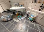 Visbak met toebehoren te koop, Ophalen, Zo goed als nieuw, Leeg aquarium
