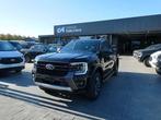 Ford Ranger 2.0 Biturbo 205pk WILDTRAK 4x4 Rolluik Trekhaak, Auto's, Automaat, Euro 6, Zwart, Bedrijf