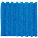 Filterschuim T-profiel Blauw | 50 x 50 cm, Nieuw, Verzenden