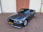 BMW 325I CABRIO HANDBAK BJ 94/SPORT LEDER/RVS DEMPER/, Auto's, BMW, Zwart, Zwart, Leder, Bedrijf