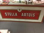 Stella Artois oud reclame bord, Verzamelen, Biermerken, Reclamebord, Plaat of Schild, Gebruikt, Stella Artois, Ophalen