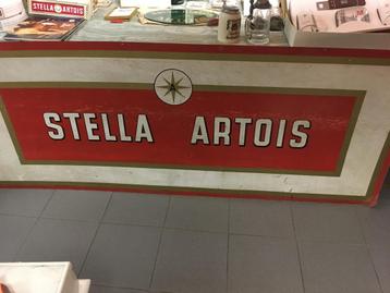 Stella Artois oud reclame bord