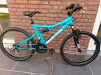 Kindermountainbike met voor- en achtervering, 24 inch velgen, Fietsen en Brommers, Ophalen, Gebruikt, 20 inch of meer, Rockrider