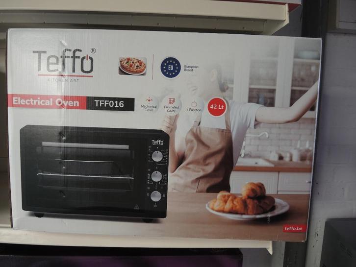 Teffo minioven 42 L nieuw!, Elektronische apparatuur, Slowcookers, Nieuw, Timer, Ophalen of Verzenden