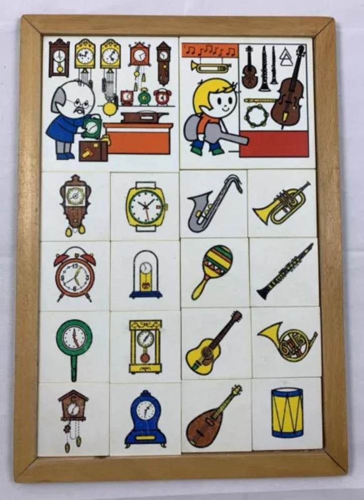 Educo ordenen tijd muziek schoolmateriaal educatief spel 2+, Kinderen en Baby's, Speelgoed | Educatief en Creatief, Zo goed als nieuw