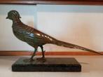 Art deco bronzen fazant, Antiek en Kunst, Ophalen