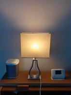 Lampe de table moderne avec base en acier inoxydable, Maison & Meubles, Lampes | Lampes de table, Comme neuf, Enlèvement, Moins de 50 cm