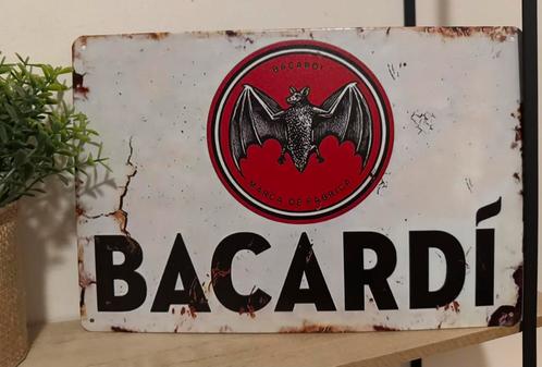 Reclamebord Bacardi, Verzamelen, Merken en Reclamevoorwerpen, Nieuw, Reclamebord, Ophalen of Verzenden