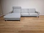 Canapé d'angle Rolf Benz, gris, tissu, ajustable, design, Comme neuf, 300 cm ou plus, 150 cm ou plus, Design