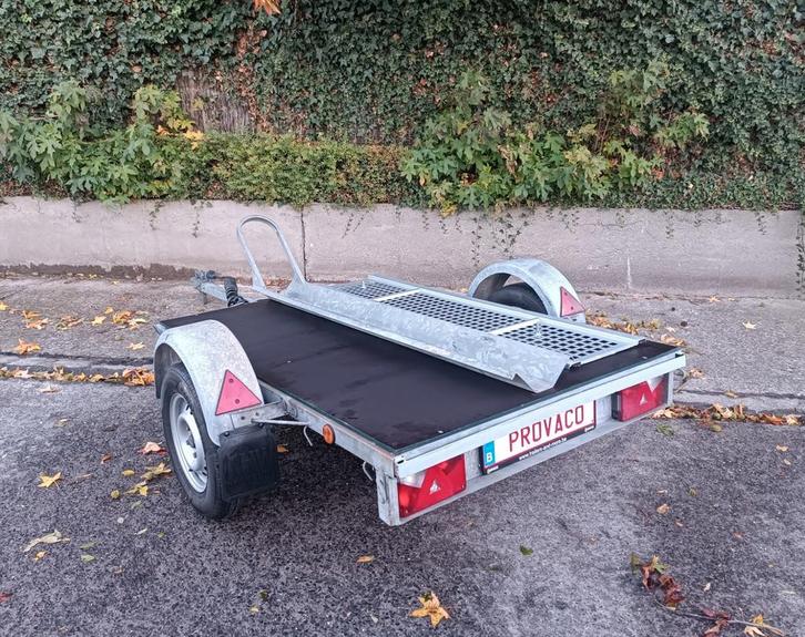 Motortrailer 500kg mtm, Motos, Accessoires | Autre, Comme neuf, Enlèvement