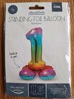 NIEUW  Mooie folieballon 1 voor verjaardag, Ophalen of Verzenden, Nieuw, Versiering
