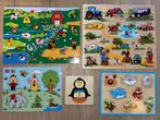 Houten inlegpuzzel (Bumba en andere), Kinderen en Baby's, Speelgoed | Houten speelgoed, Gebruikt, Ophalen