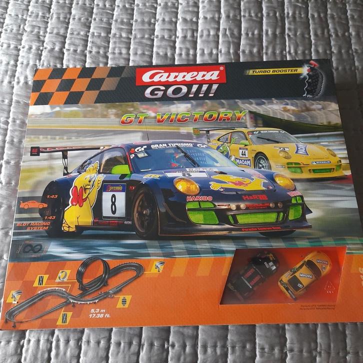 CARRERA GO RACEBAAN 1:43 PORSCHEs *NIEUW*MIB*ONGEBRUIKT, Kinderen en Baby's, Speelgoed | Racebanen, Nieuw, Racebaan, Elektrisch