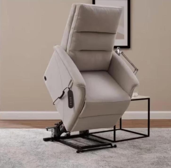 design lederen fauteuil, Huis en Inrichting, Fauteuils, Gebruikt, Ophalen