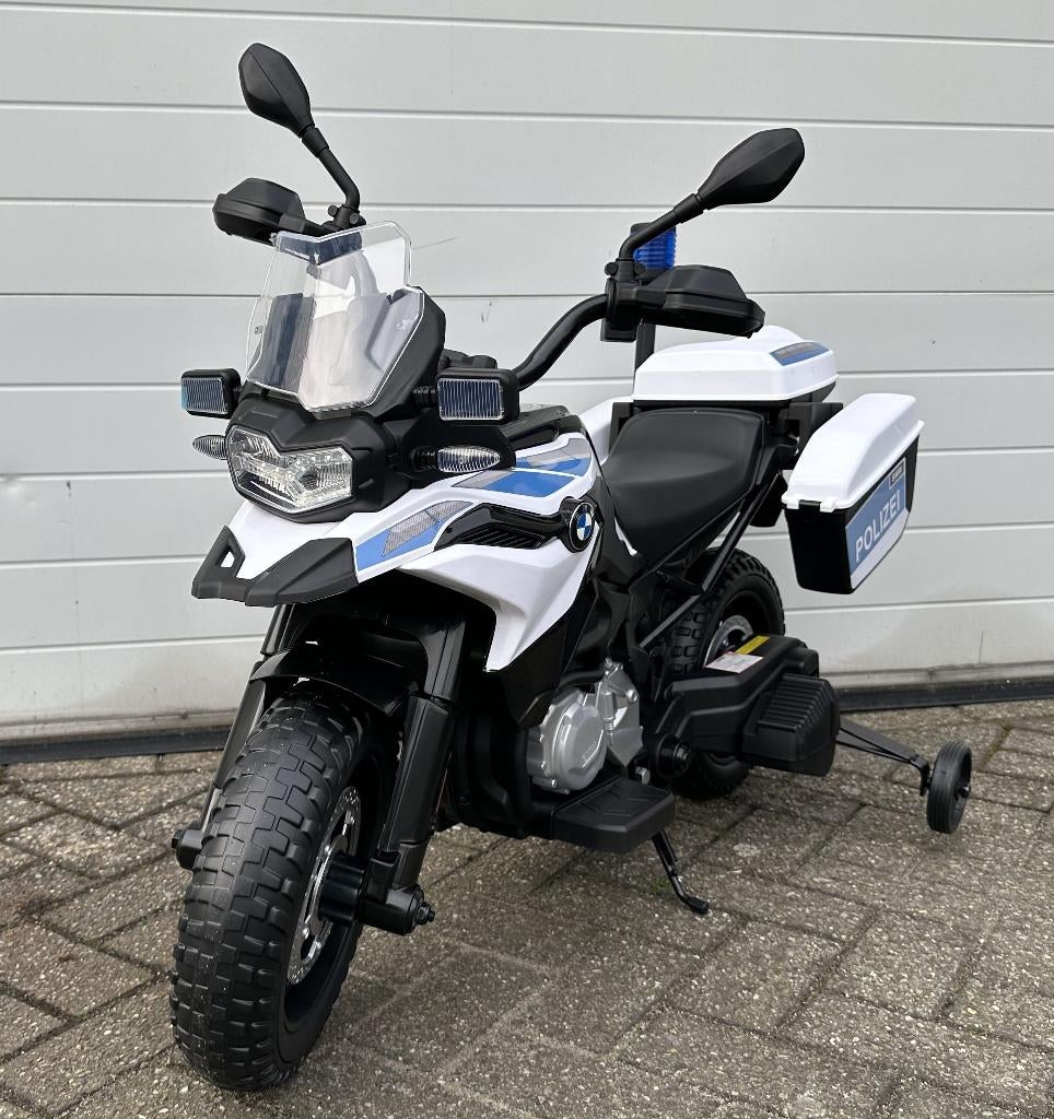 BMW F850 GS Polizei Edition 12v - Rubberband - Sirene NIEUW, Kinderen en Baby's, Speelgoed | Buiten | Accuvoertuigen, Nieuw, Ophalen of Verzenden