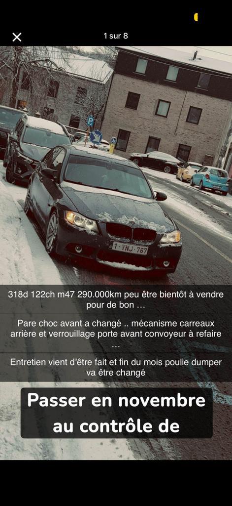 Vend 318D, Auto's, BMW, Particulier, 3 Reeks, ABS, Airbags, Airconditioning, Centrale vergrendeling, Cruise Control, Elektrische ramen