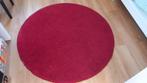 rode mat dia 130 cm., Huis en Inrichting, Ophalen, Gebruikt, Rond, Rood