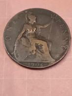 GRANDE-BRETAGNE 1 Penny 1906, Enlèvement ou Envoi, Monnaie en vrac, Autres pays