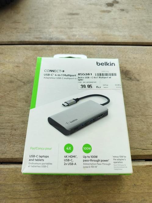 Belkin AVC006btSGY, Computers en Software, Netwerk switches, Nieuw, Ophalen
